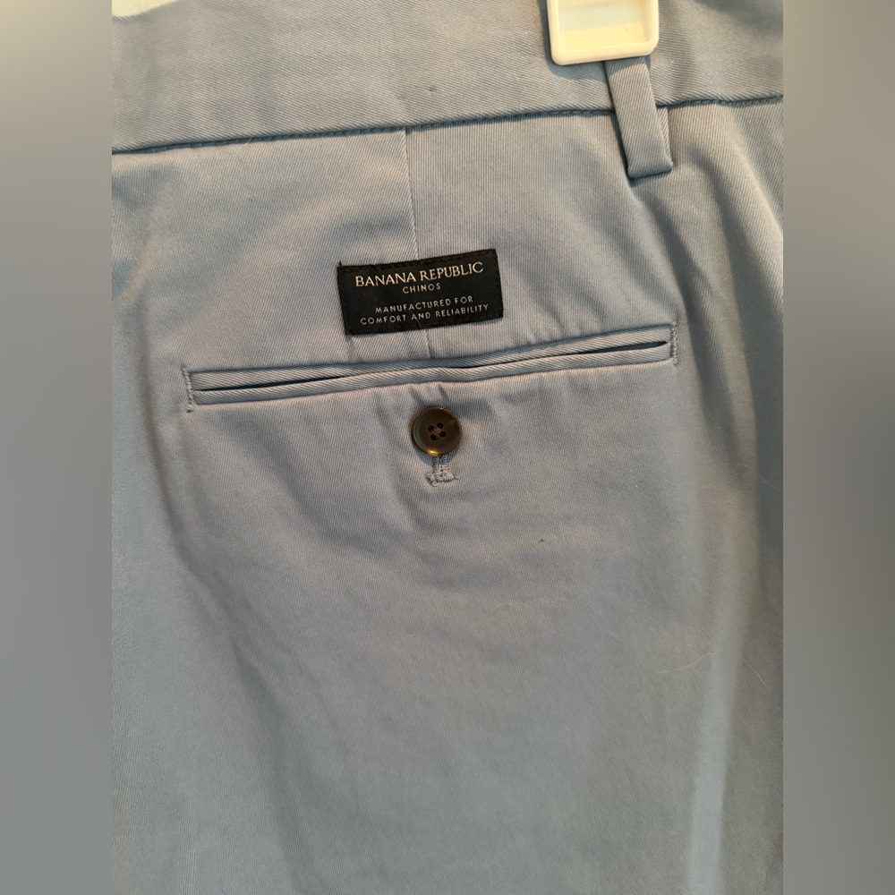 NWT Banana Republic Rapid Movement Chinos 32x32 - Picture 6 of 8